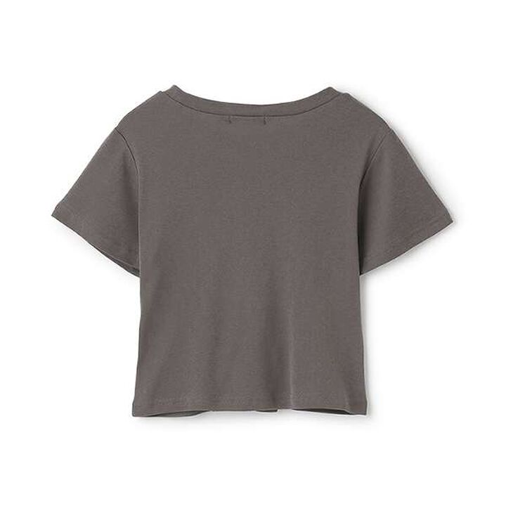 [Featured in Q-Gal] Front Lace-up T-shirt,Off white, medium image number 1