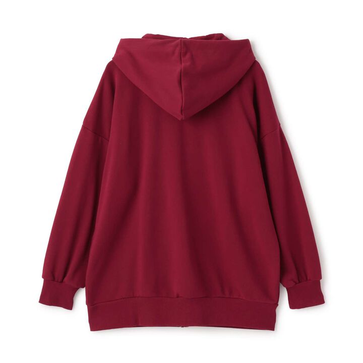 Loose Zip Parka,Black, medium image number 1