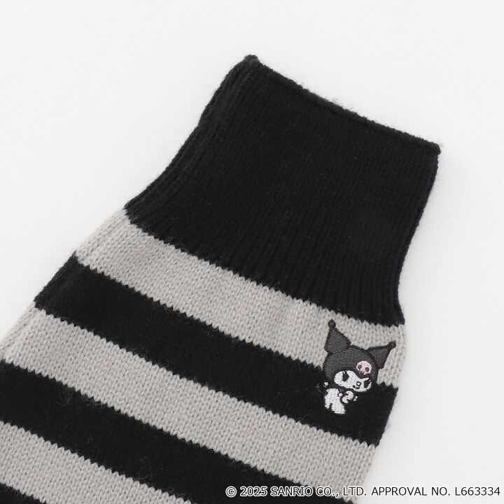 Sanrio Characters Knit Leg Covers,Black, medium image number 16