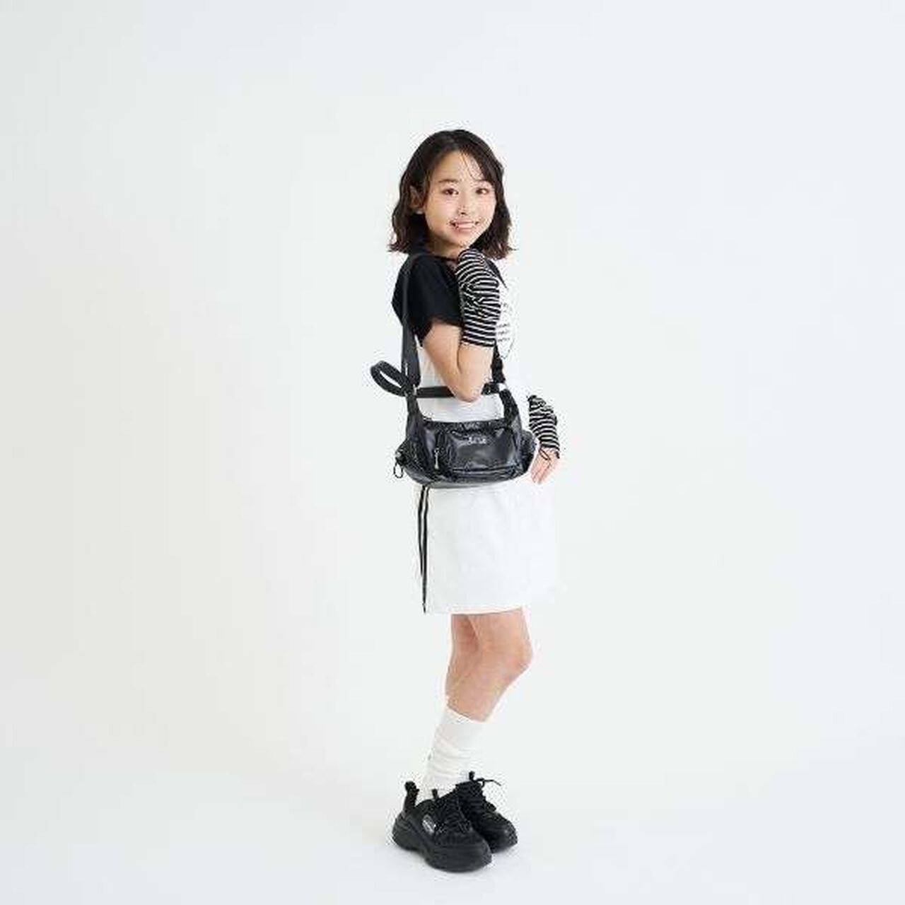 Metallic 2 WAY Shoulder Bag,Lavender, large image number 15