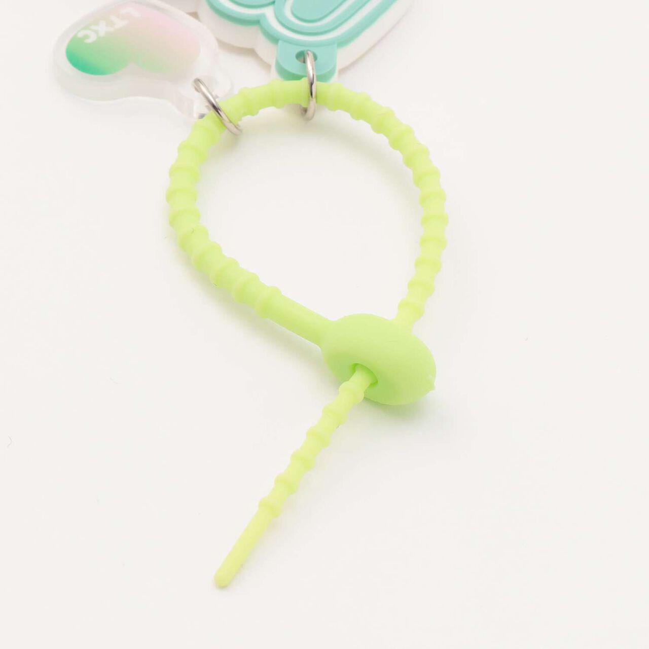 Personality Diagnosis Rubber Charm,Yellow green, large image number 2
