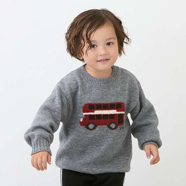 Fluffy and Soft Motif Knitwear,Ivory, medium image number 21