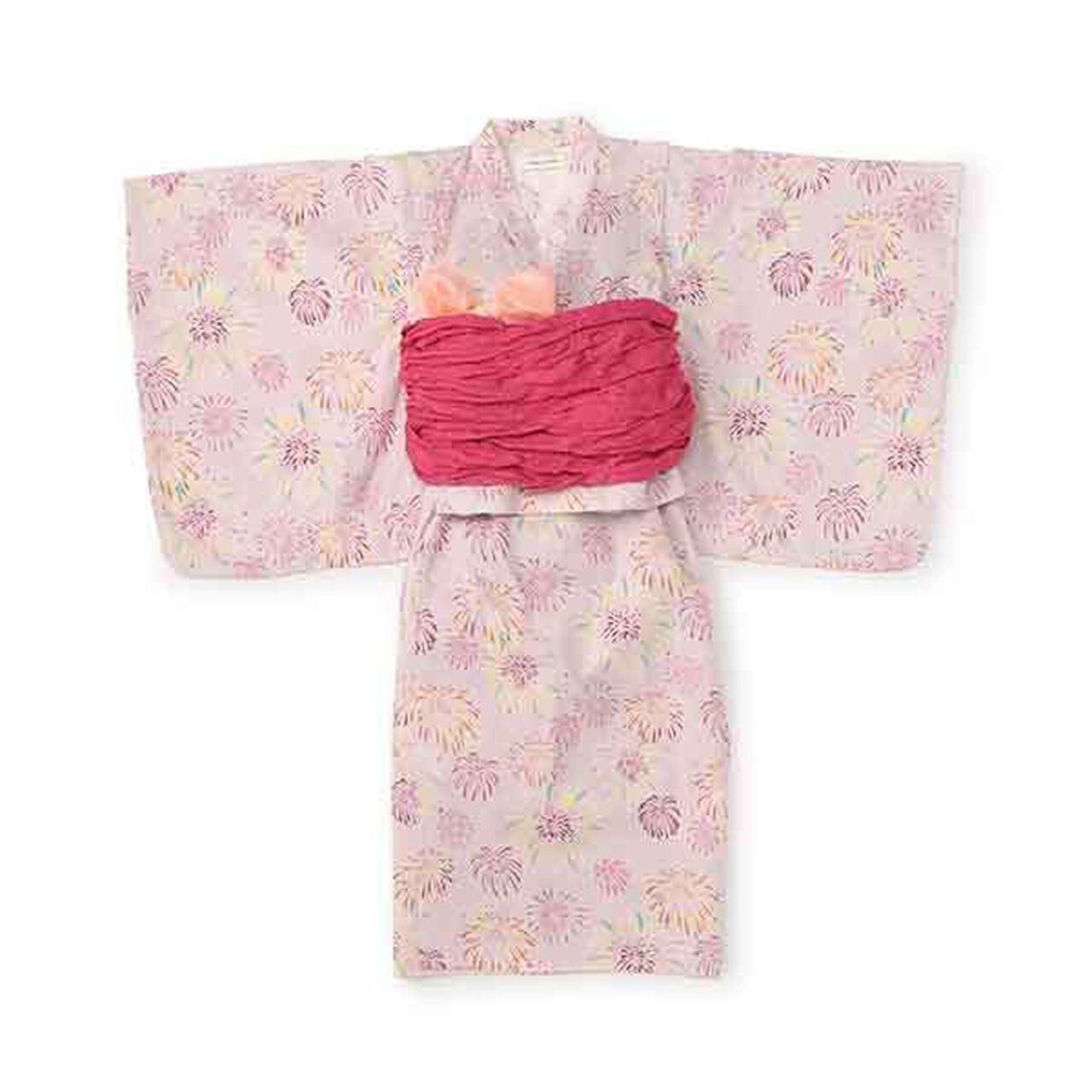 Fireworks Yukata Set,Off white, large image number 20