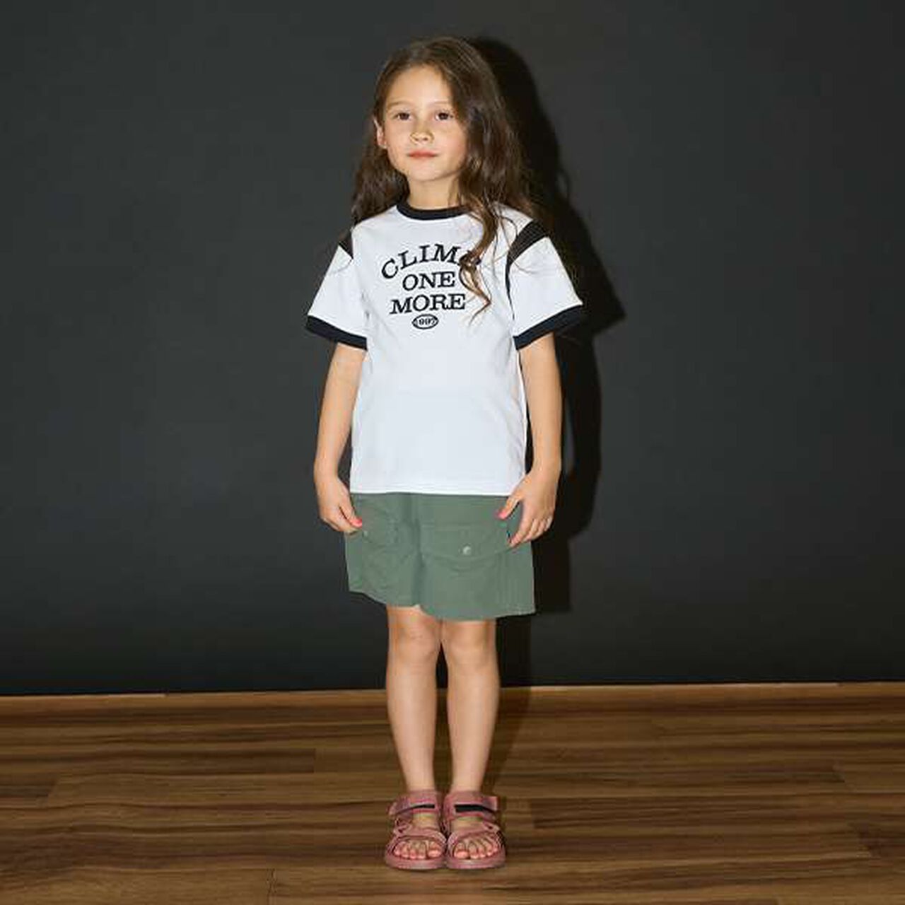 Cargo Pocket 4-Length Pants,Moderate blue, large image number 8