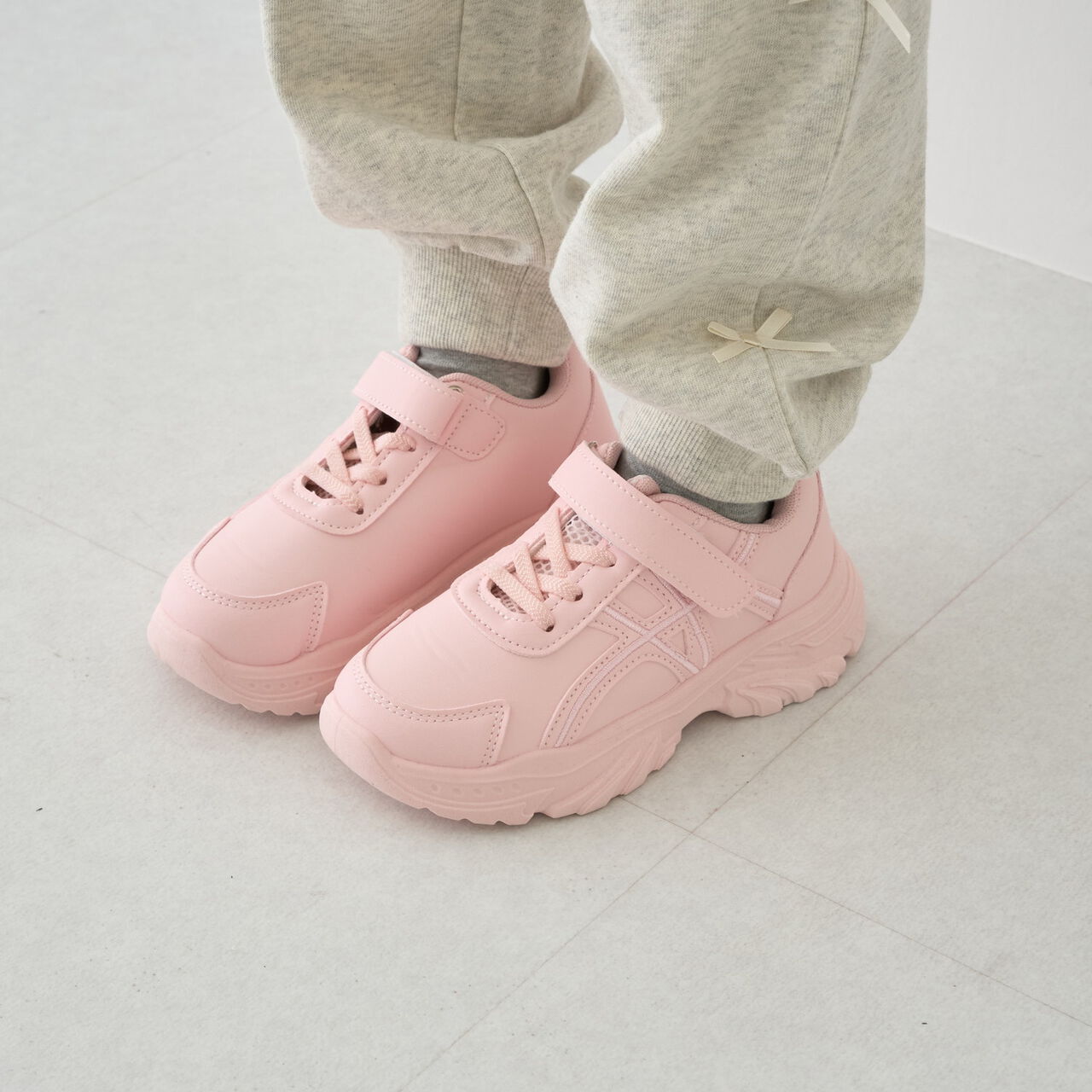 One-Color Sneakers,Lavender, large image number 1