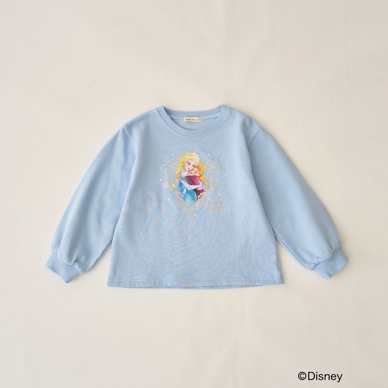 [Frozen] [Goodbye Pills Brushed Fleece] Sparkling Lame & Transfer Assortment Print Sweatshirt,Gray, large image number 3