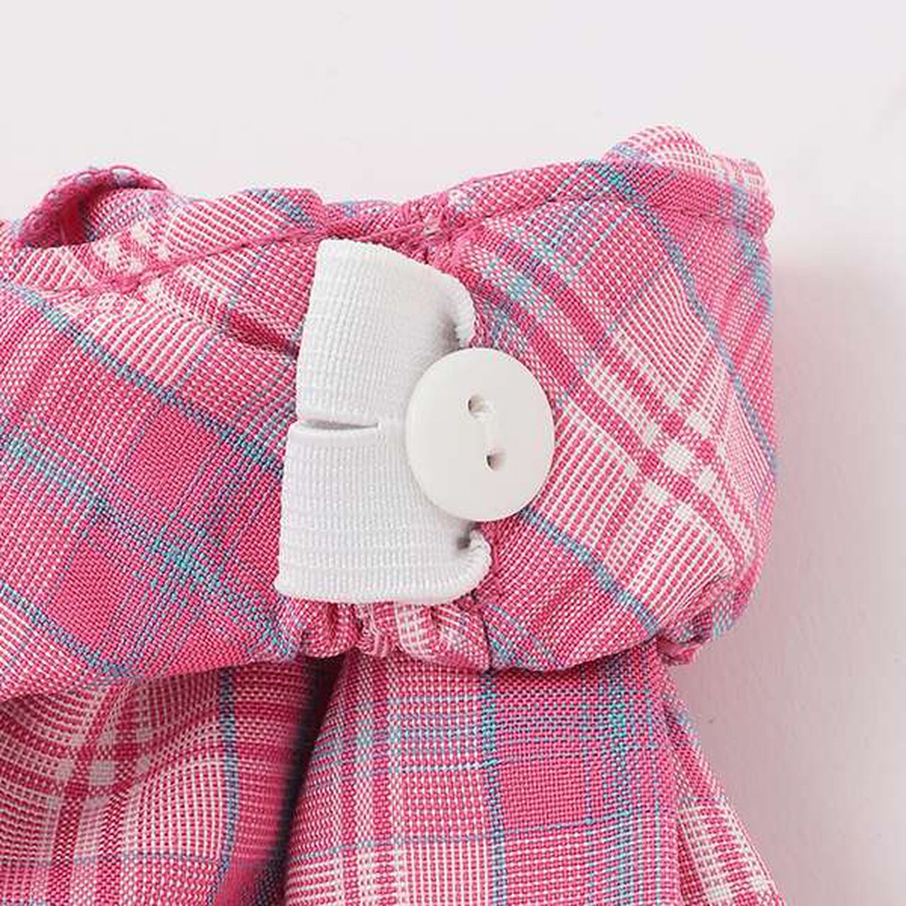 Check Pleats Culottes,Turquoise, large image number 3