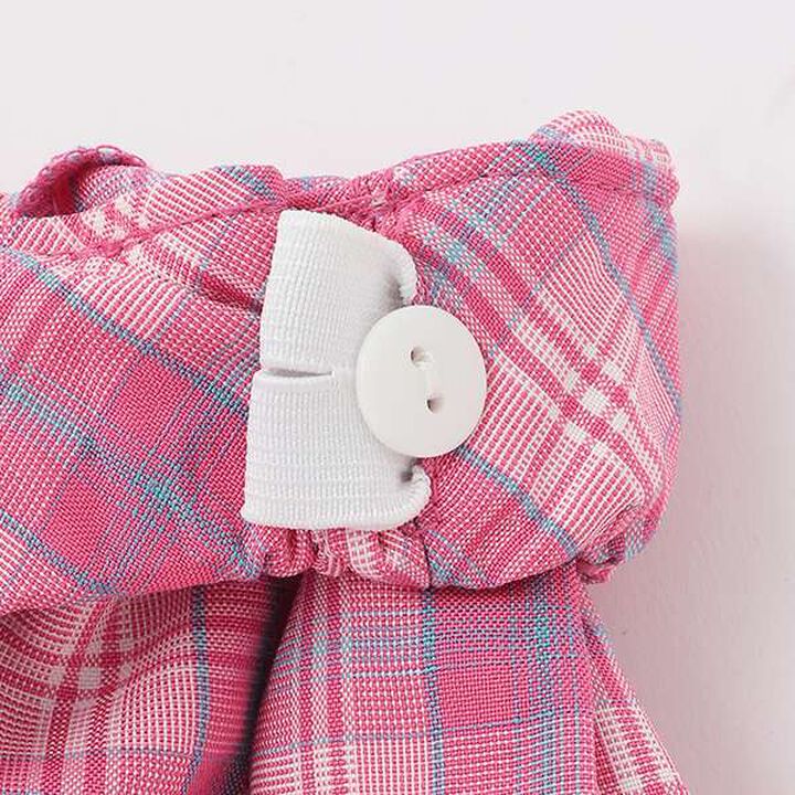 Check Pleats Culottes,Turquoise, medium image number 3