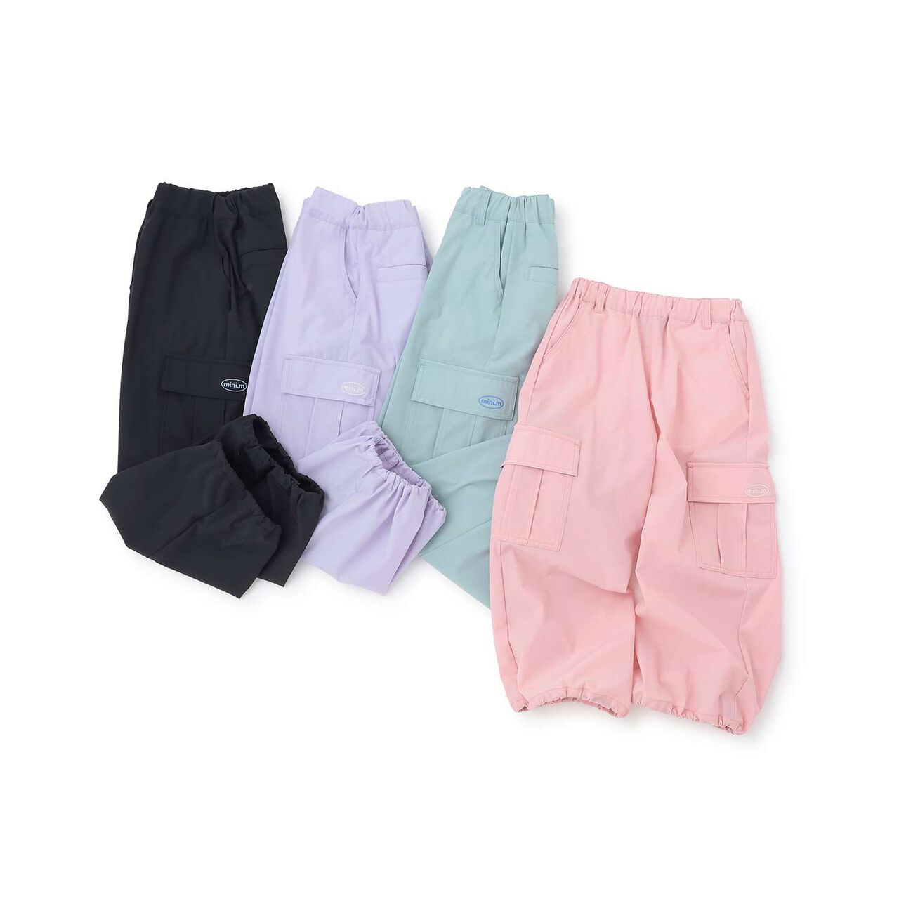 Water-Repellent Cargo Pants,Emerald green, large image number 27