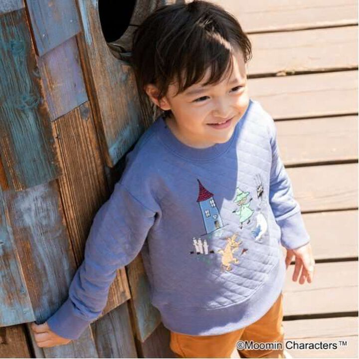 [MOOMIN] Moomin Valley Sweatshirt,Beige, medium image number 16