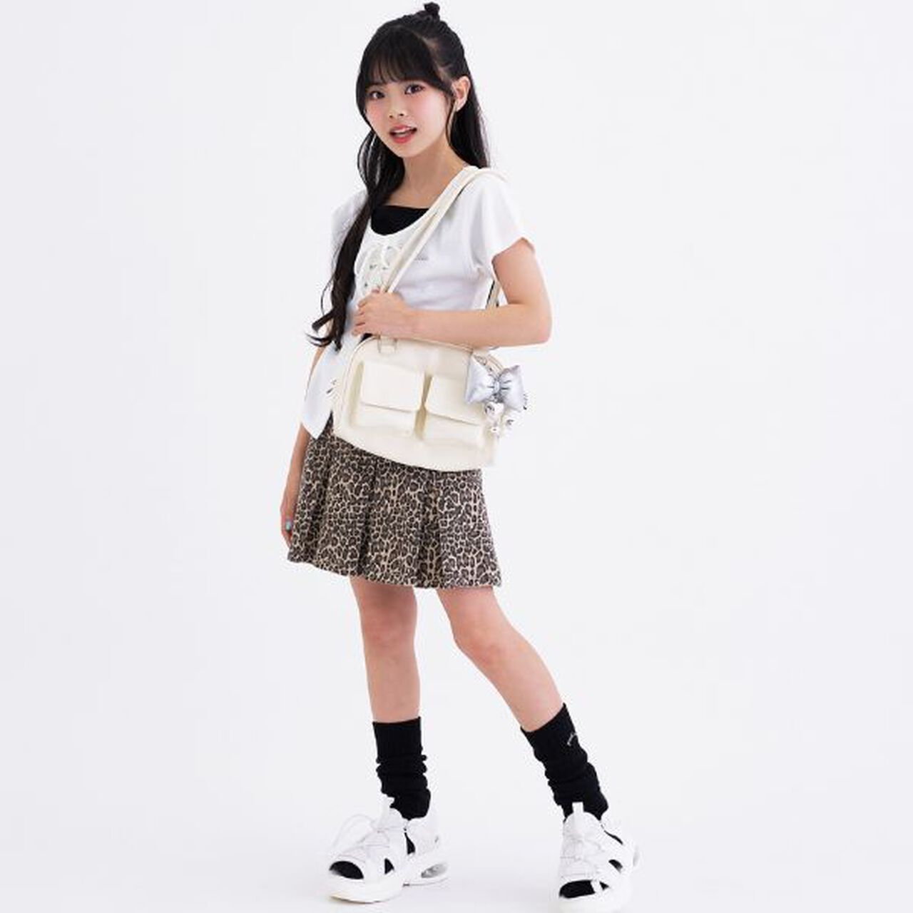 Long Handle Bag,Black, large image number 2