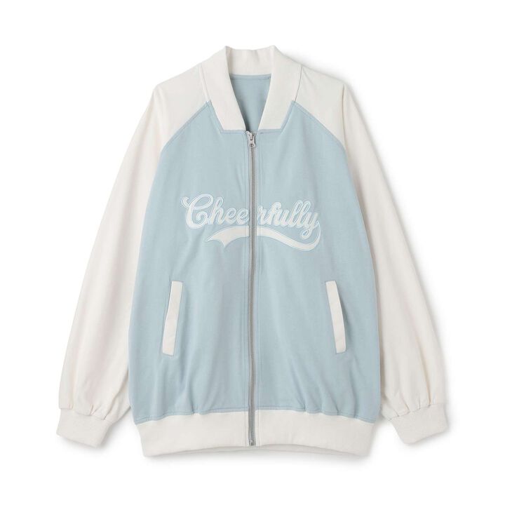 [High-Spec Outerwear] Varsity Jacket,Black, medium image number 12