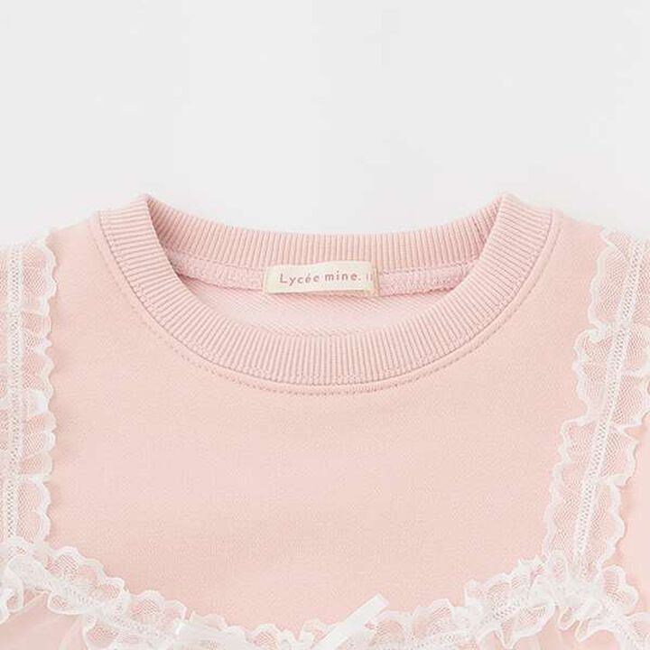 [Lycee Mine Ballet Series] Camisole Ducky Sweatshirt,Moderate pink, medium image number 7