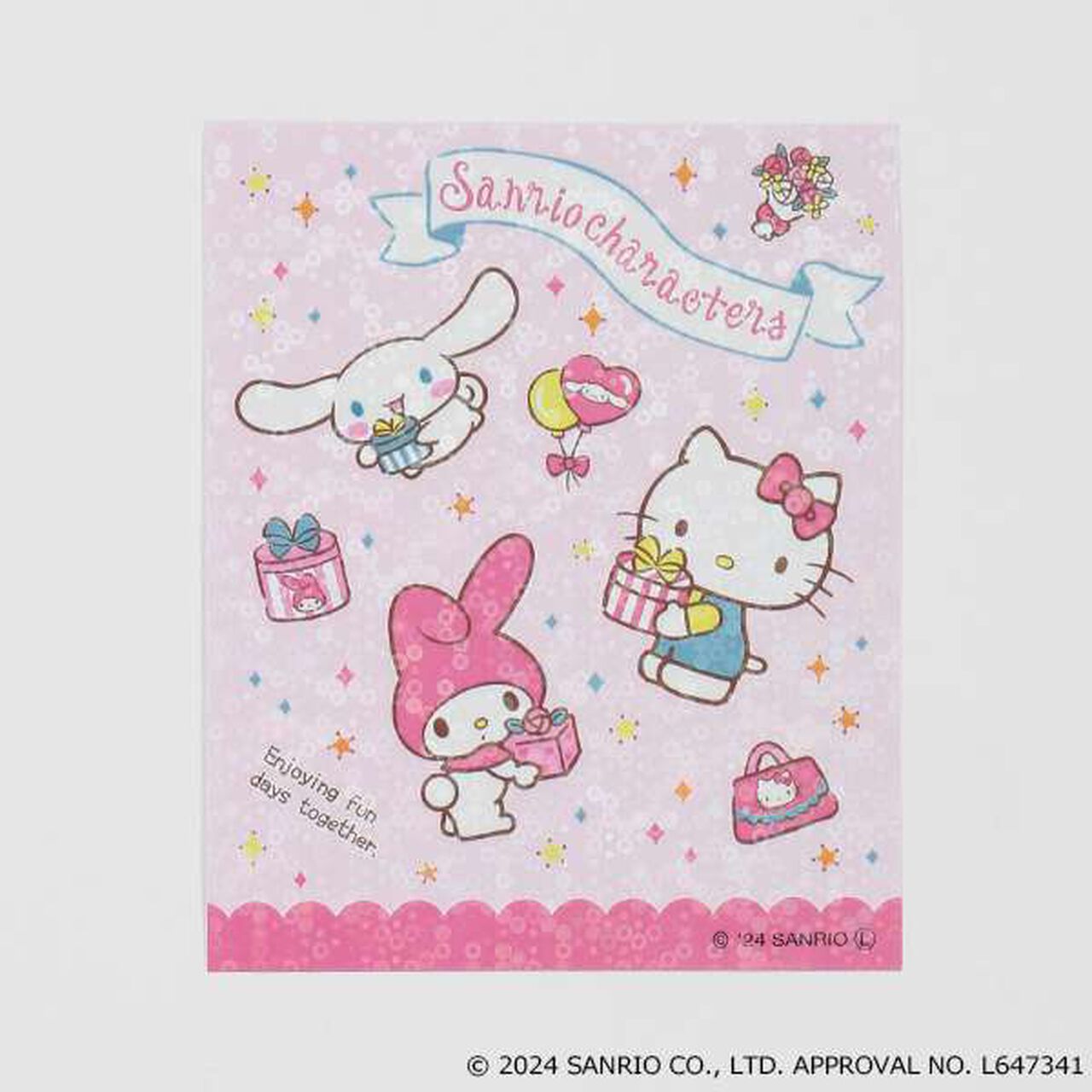 Sanrio Tulle Puff Sleeve 3/4 Long T-Shirt,Off white, large image number 6