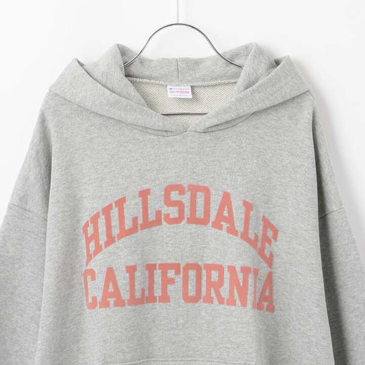 [Champion] Loose Parka,Top gray, medium image number 2
