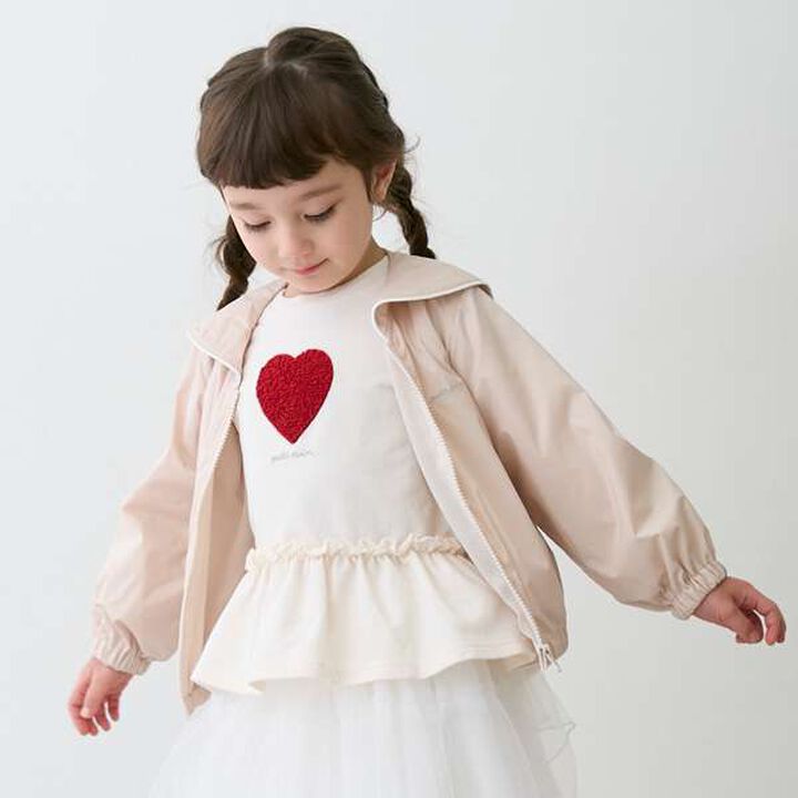 [Water-Repellent] Sailor Bomber Jacket (Kids),Pearl white, medium image number 0