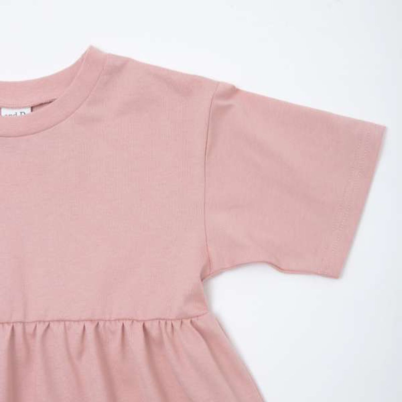 Gathered T-Shirt Dress,Lavender, large image number 9