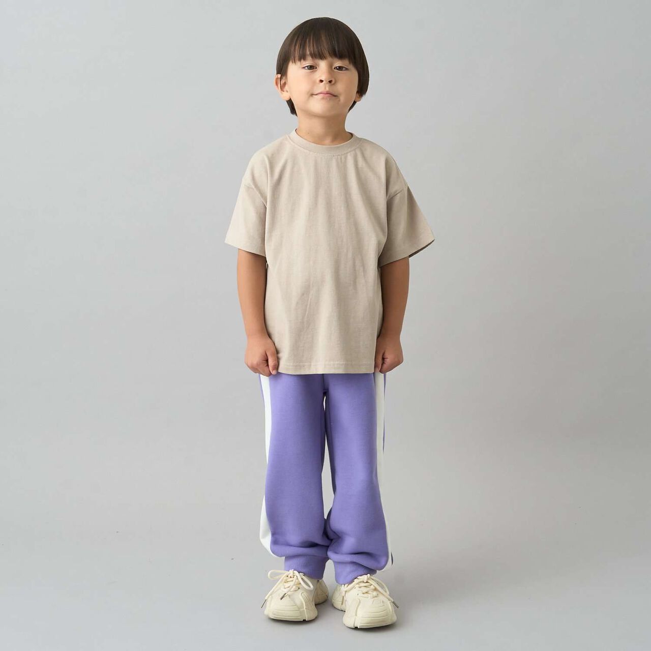 [Daily Standard Wear] [Quick-Dry Absorbent] Loose Fit Side Line Sweatpants,Blue gray, large image number 26