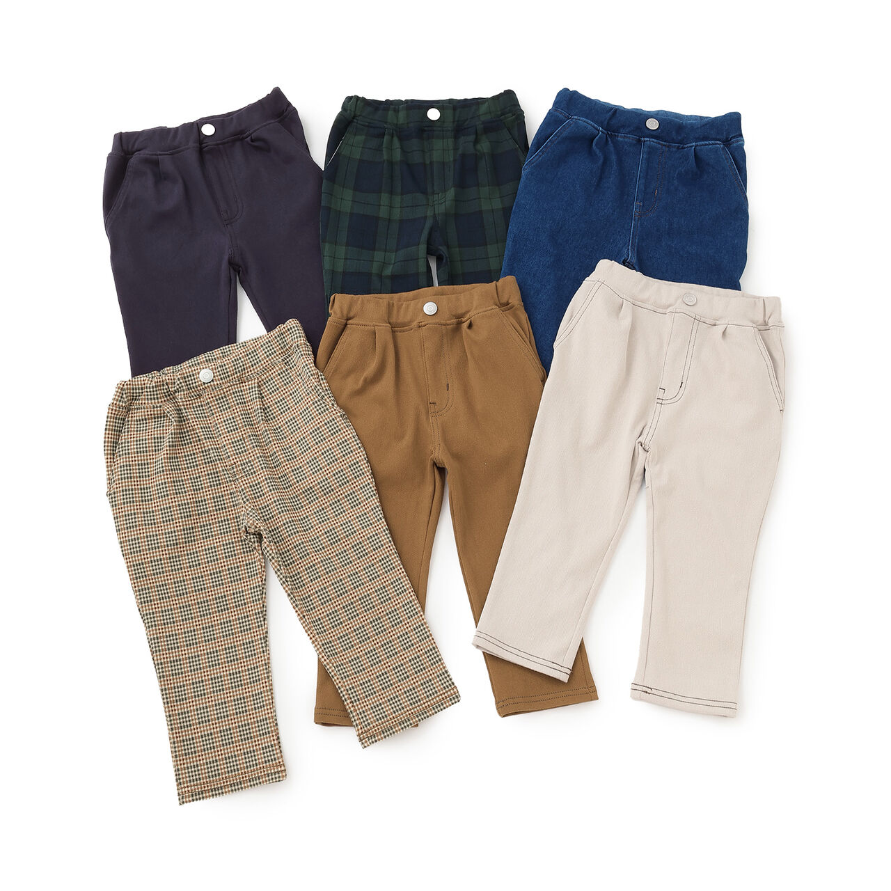 [Stain-Resistant] Cut Twill Tuck Pants,Light gray, large image number 12