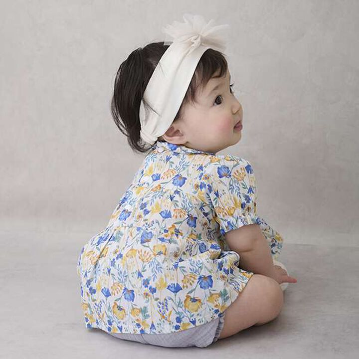 Floral Tunic Pants Set,Blue, medium image number 6