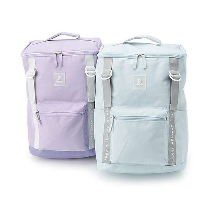 Square School Backpack,Light blue, medium image number 26