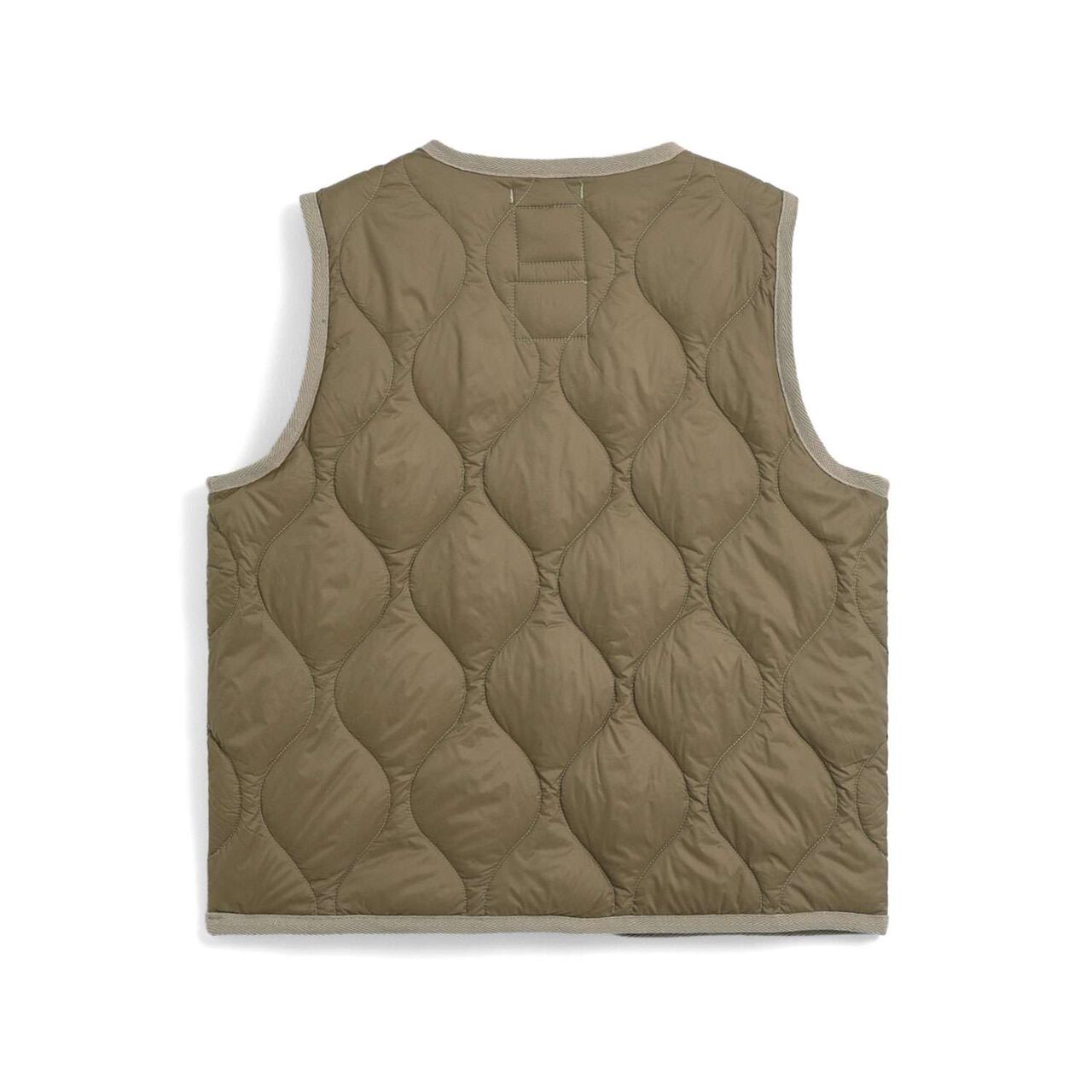 [Parent-Child Matching] [KIDS] TAION Military V-Neck Down Vest,Olive, large image number 8