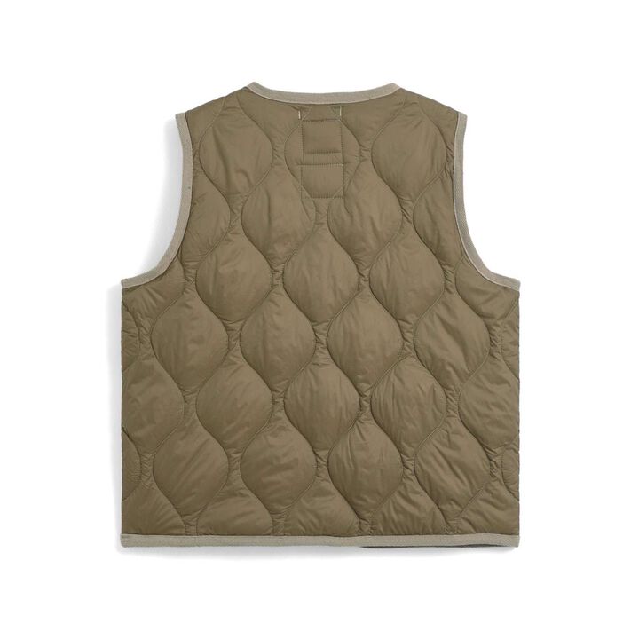 [Parent-Child Matching] [KIDS] TAION Military V-Neck Down Vest,Olive, medium image number 8
