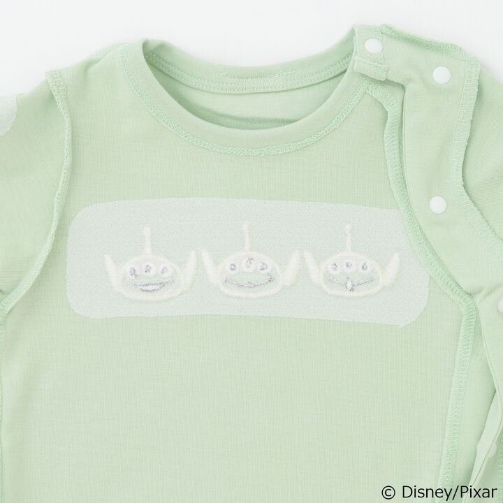 [Disney/Pixar] TOY STORY Appliqu&eacute; 2WAY Romper,Moss green, medium image number 4