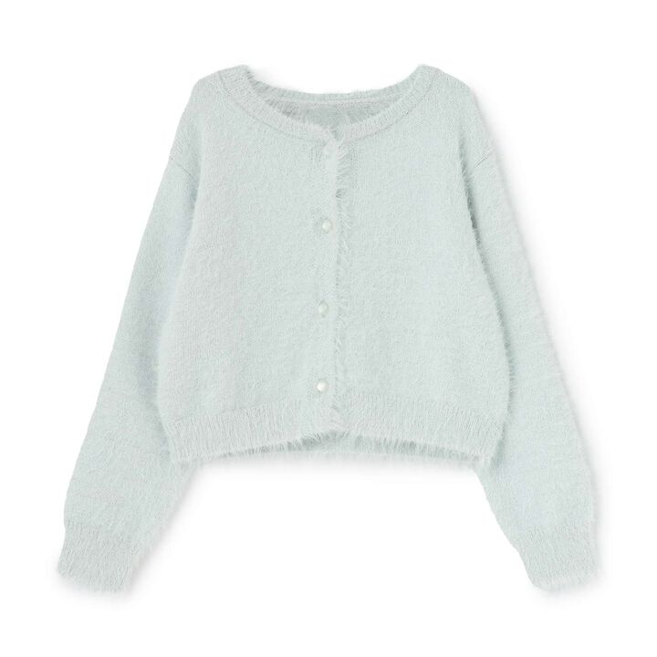 Shaggy Cardigan,Lavender, medium image number 14