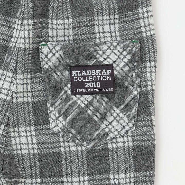 JQ Checkered Long-Length Tapered Pants,Gray, medium image number 7