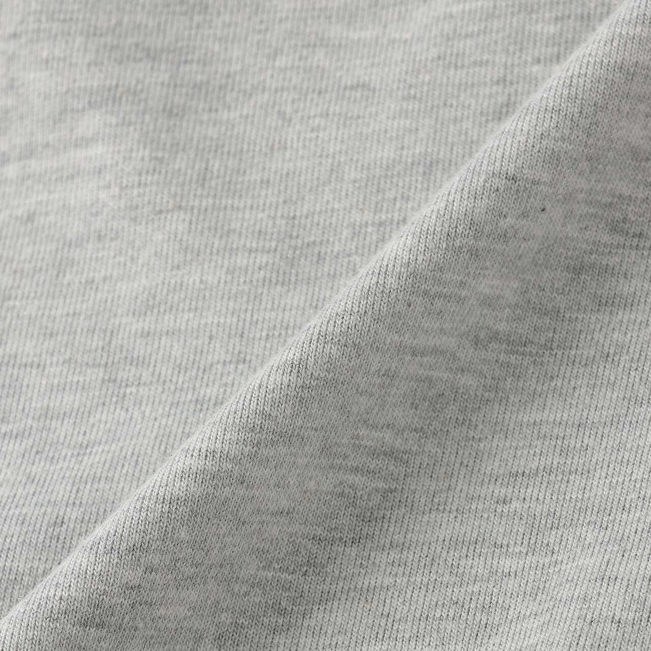 Tulle Peplum Long-Sleeve T-Shirt,Black, large image number 9