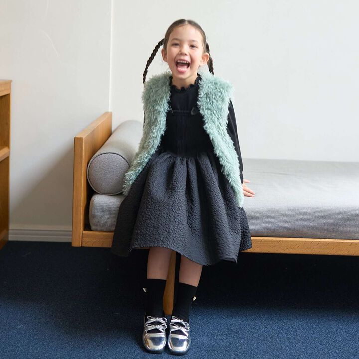 Fluffy and Soft Halloween Fur Vest,Mint, medium image number 27