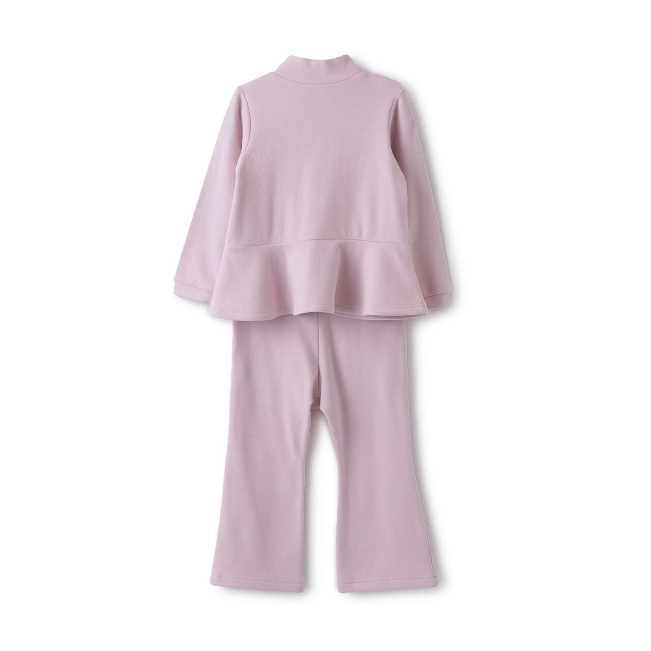 Ballet Peplum Zip-Up Pants Set,Light pink, large image number 6
