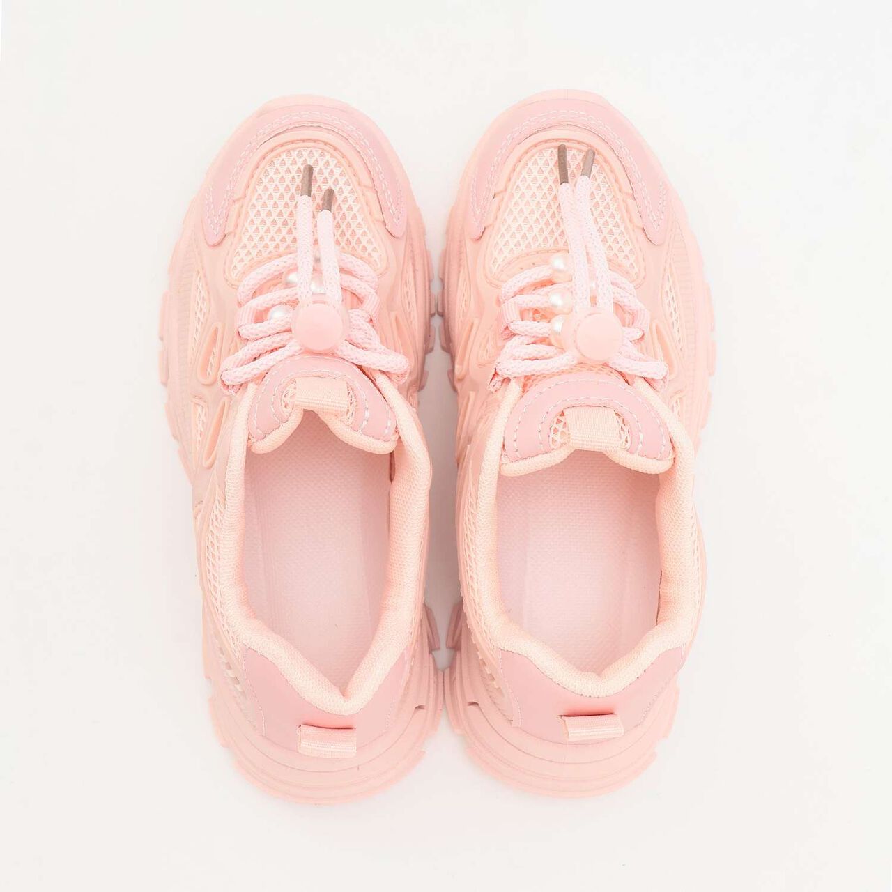 Pearl-Accented Sneakers [Kids] [Girls],Pink, large image number 10