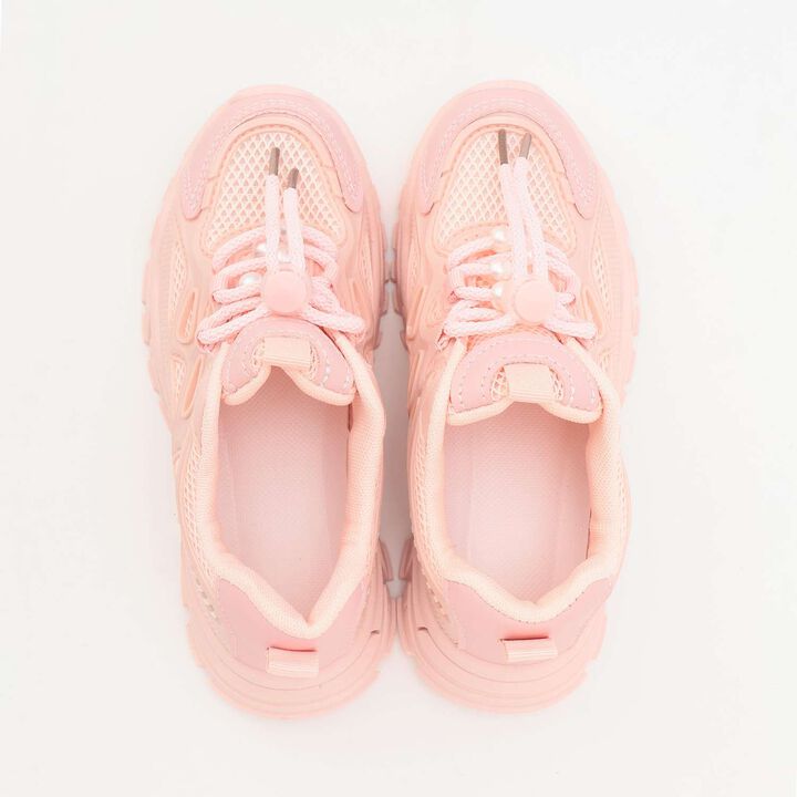 Pearl-Accented Sneakers [Kids] [Girls],Pink, medium image number 10