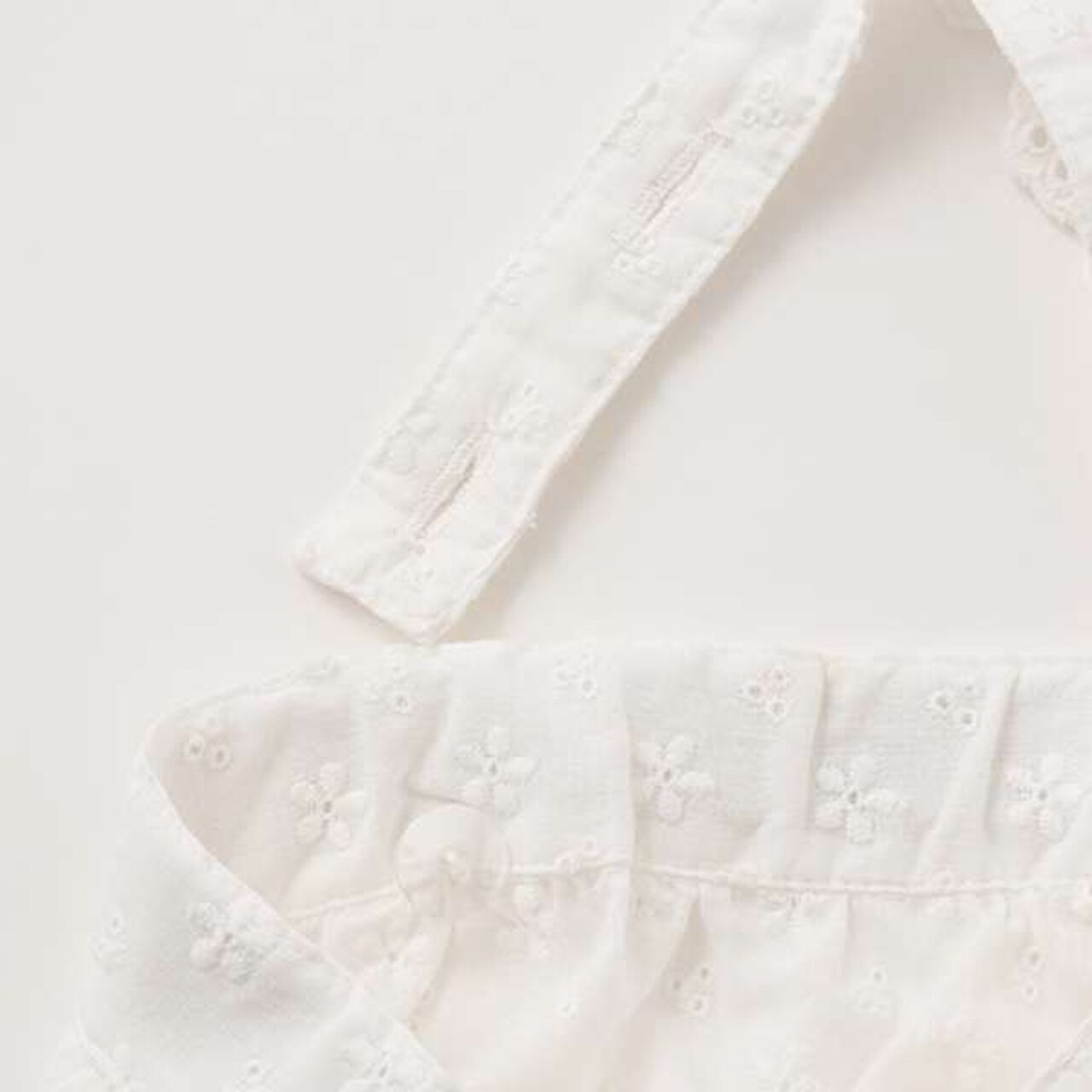 Short-Sleeve Romper & Lace Apron Skirt Set,Light pink, large image number 12