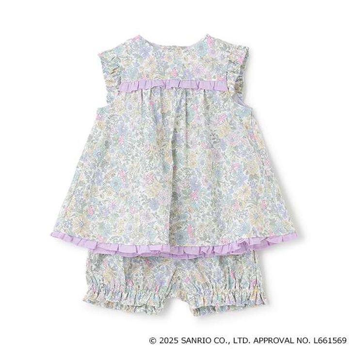 [My Melody] Liberty Baby Suit,Coral red, medium image number 2