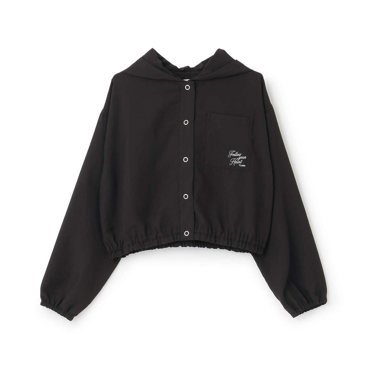 [Exclusive] UV Protection & Cool Touch Short Bomber Jacket,Black, large image number 9