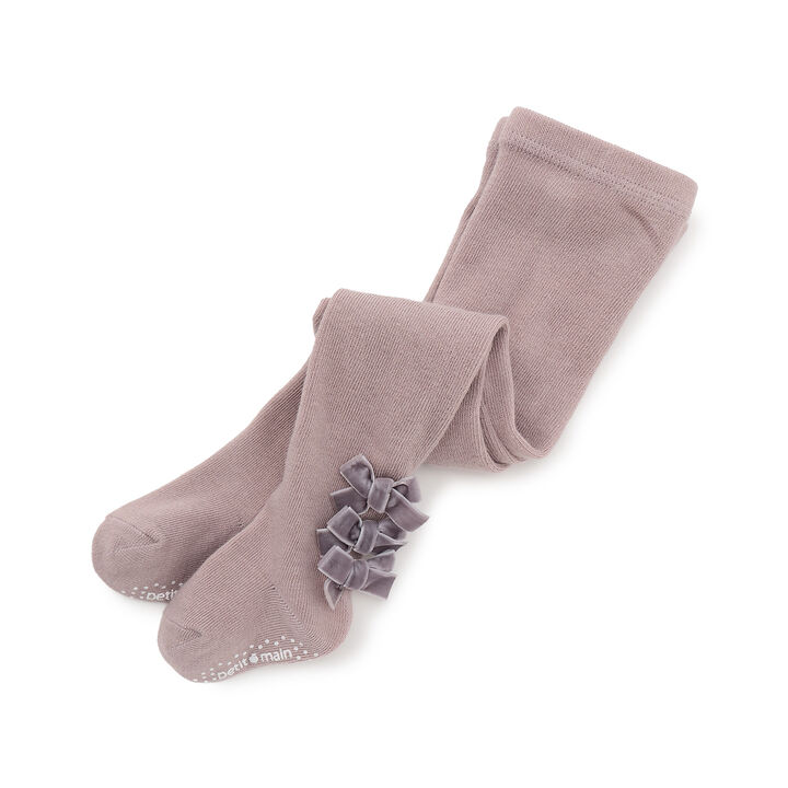Ribbon Tights,Light pink, medium image number 0