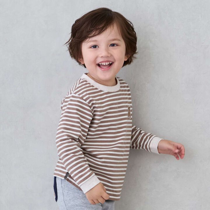 [Affordable] BOYS Long-Sleeve T-Shirt,Deep green, medium image number 8