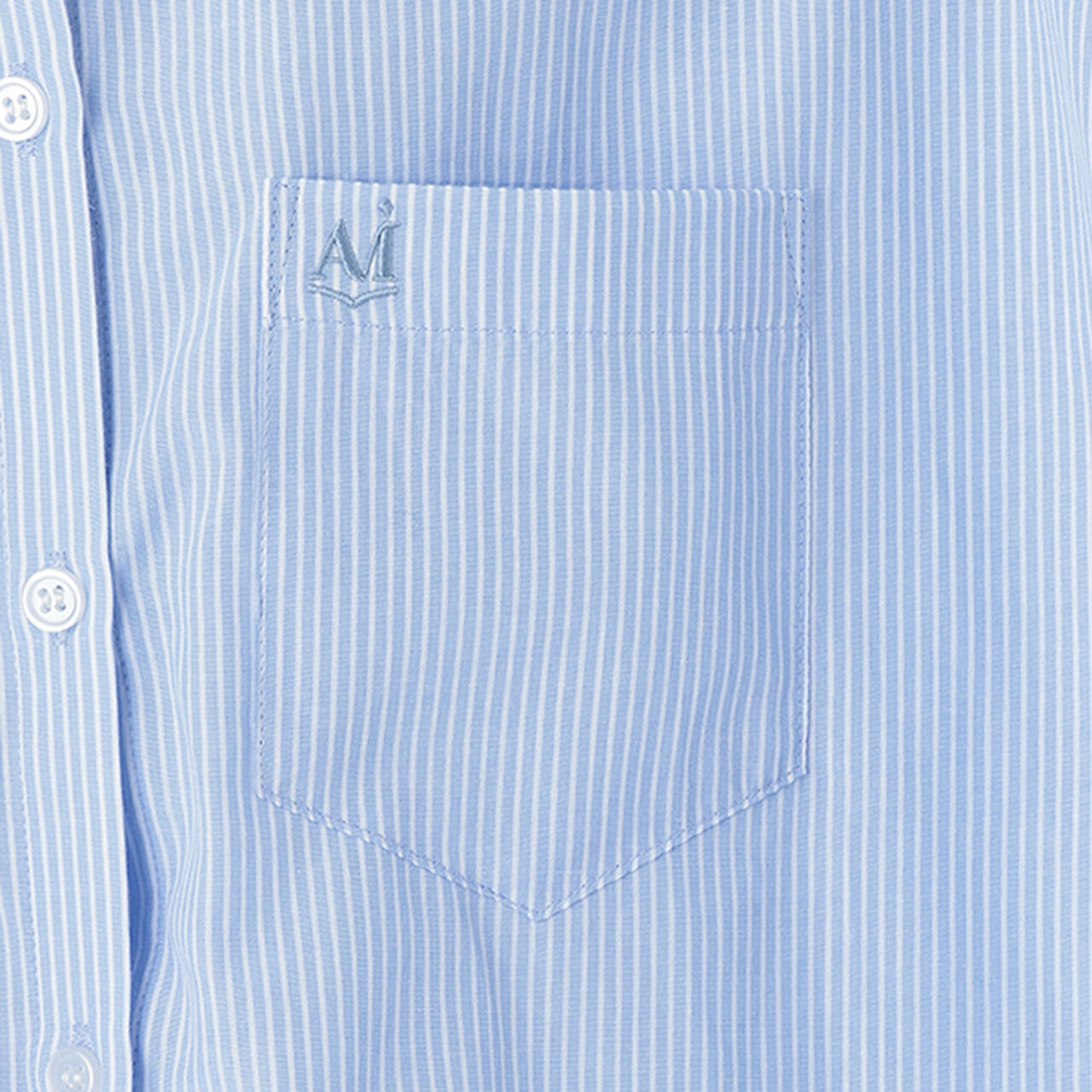 [New Colors Added Due to Popular Demand] [AMI] 5-Minute Sleeve Big Shirt x Compact T-Shirt,Off white, large image number 23