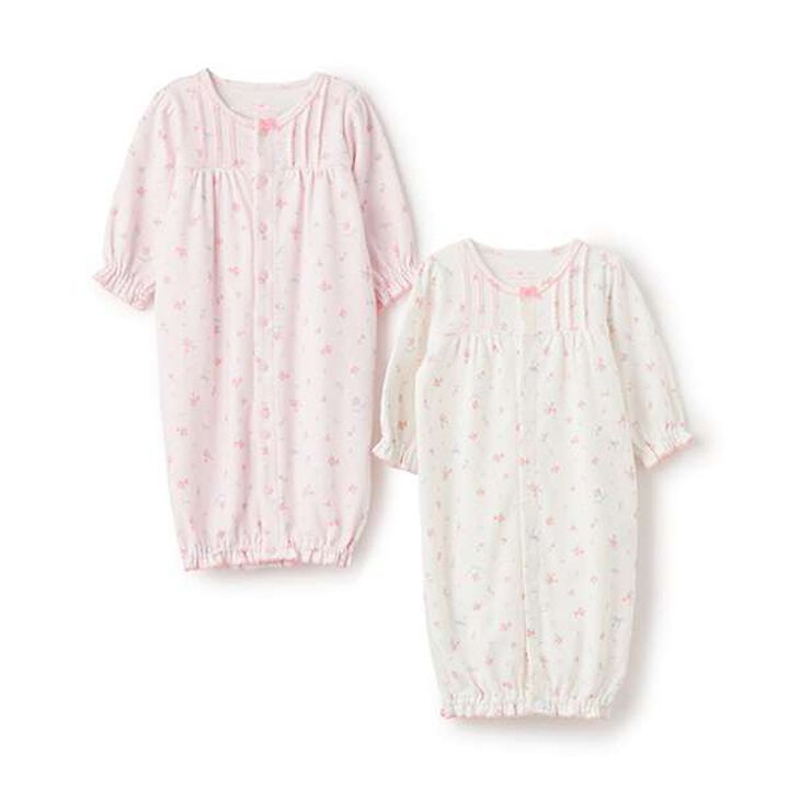 Small Floral Pattern 2 WAY All-in-One,Off white, medium image number 7