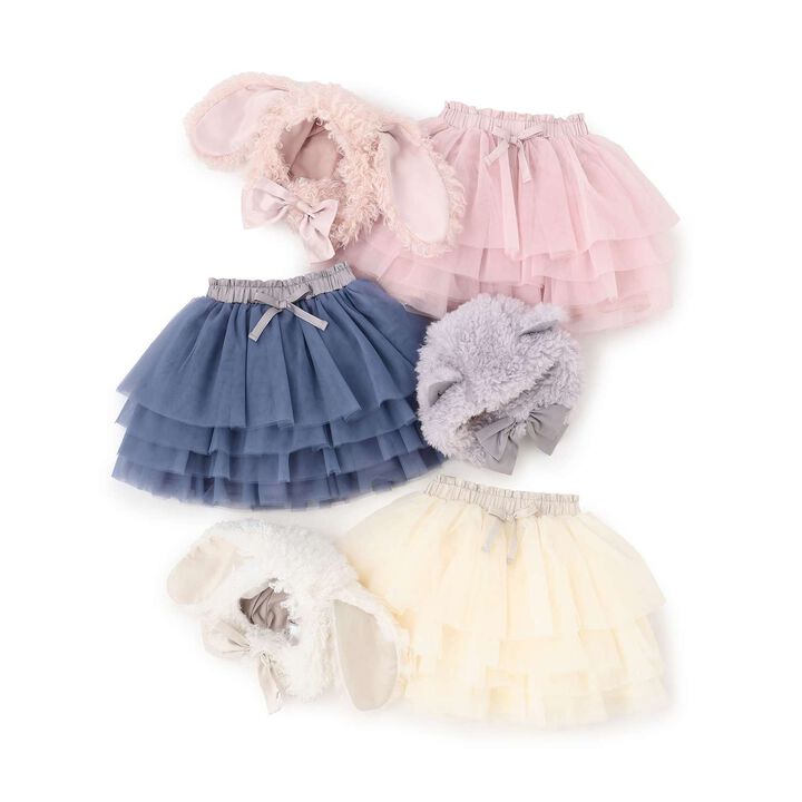 Tulle Skirt Set,Pink, medium image number 7