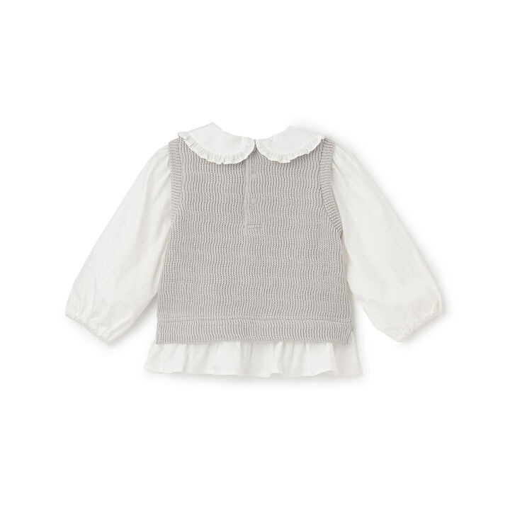 [Frozen] Vest Docking Top,Gray, medium image number 6