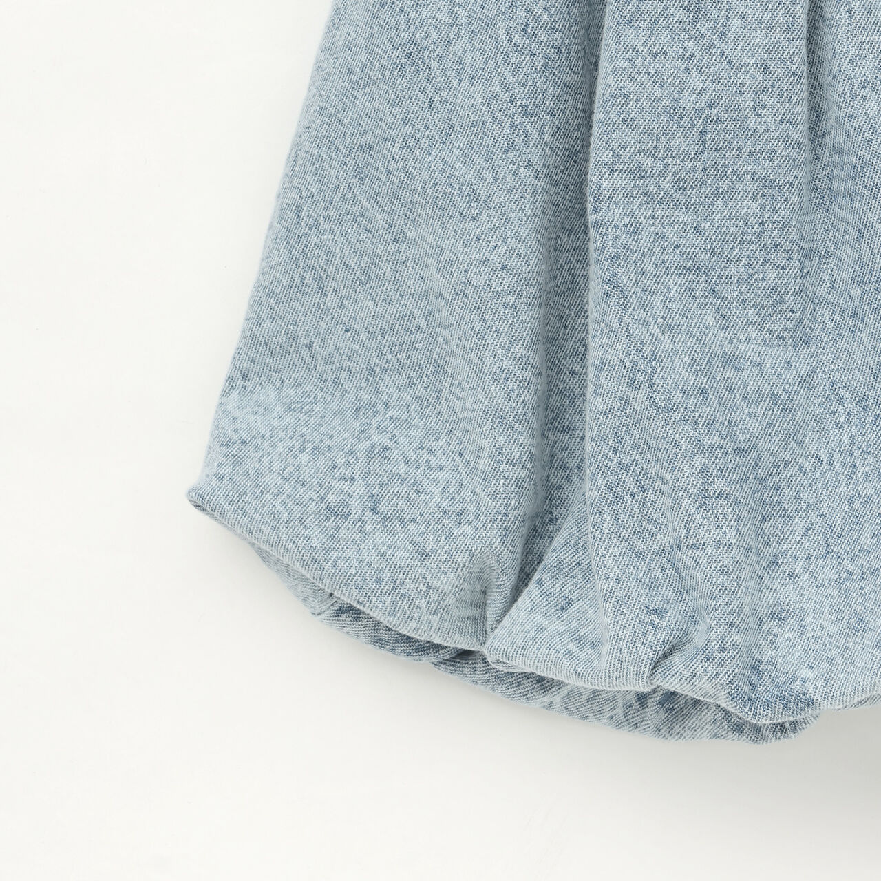 Balloon Tiered Skirt,Blue, large image number 8