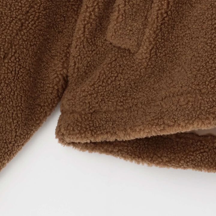 Ring Boa Short Duffle,Brown, medium image number 10