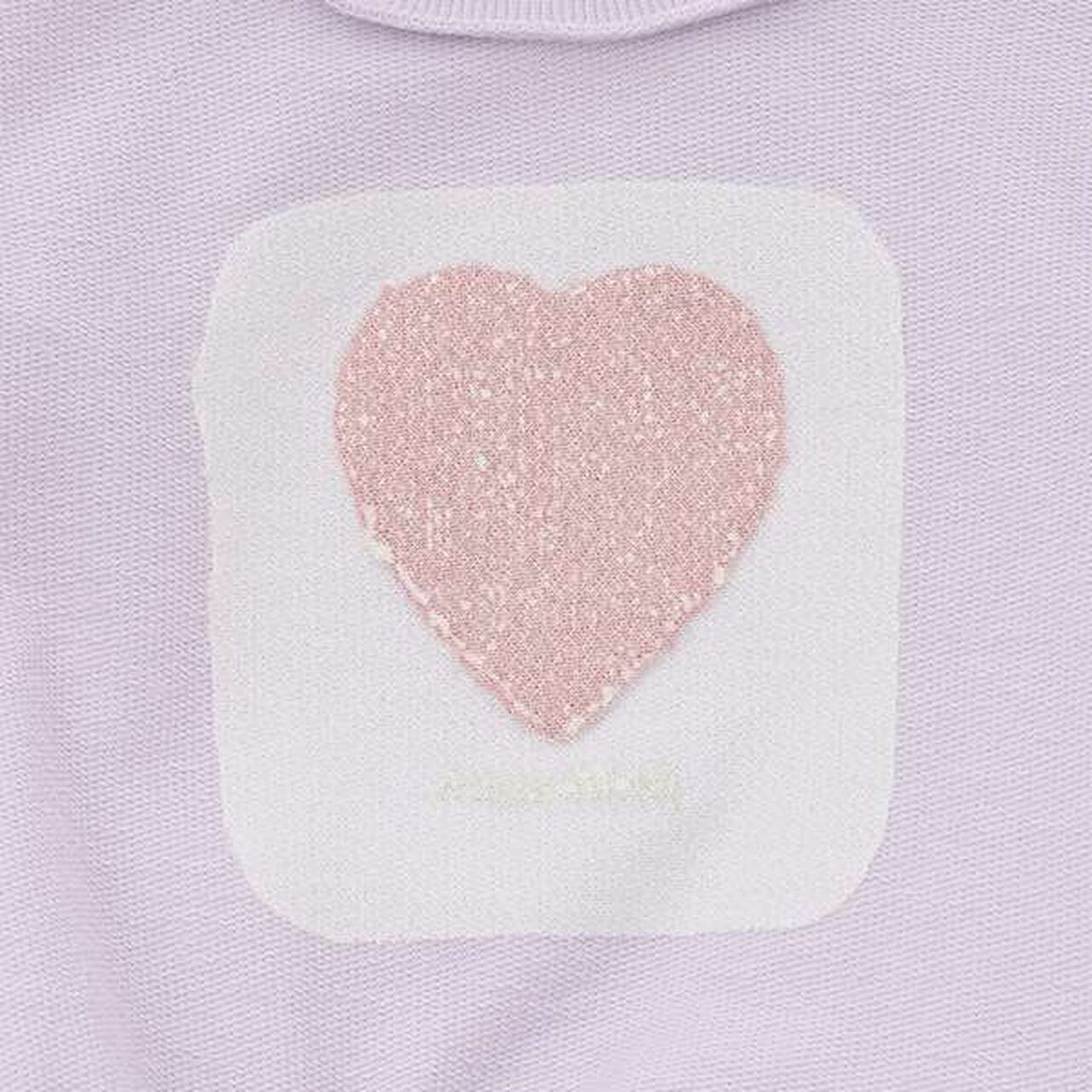 [Link] Heart Peplum Sweatshirt (Kids),Navy, large image number 2