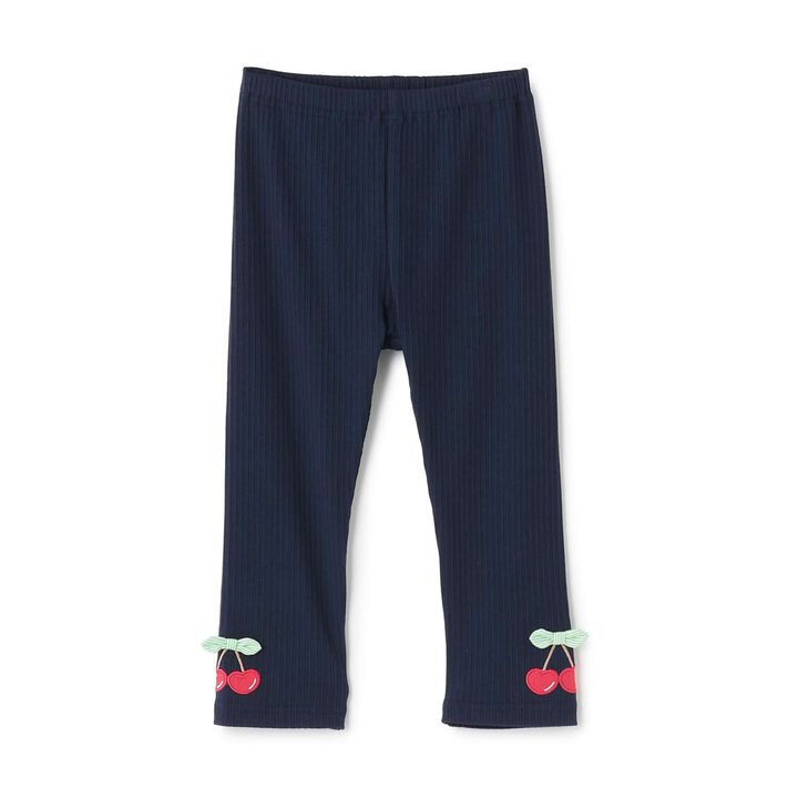 Cherry Leggings,Navy, medium image number 0