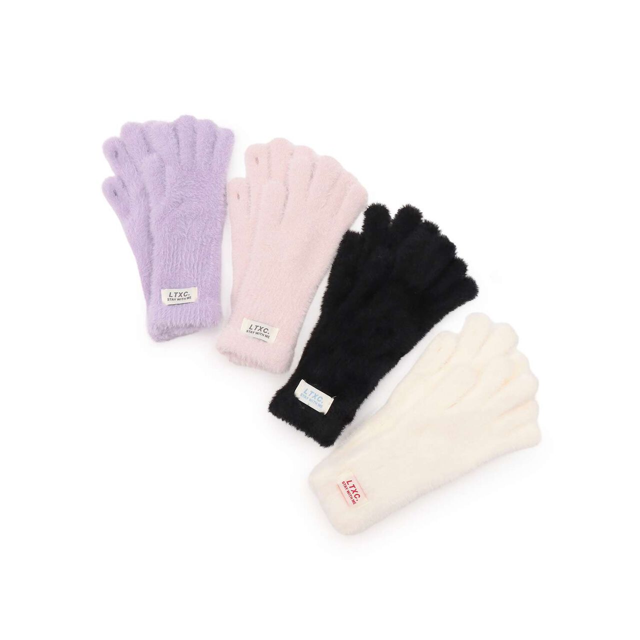 [LTXC] Shaggy Gloves,Pink, large image number 5