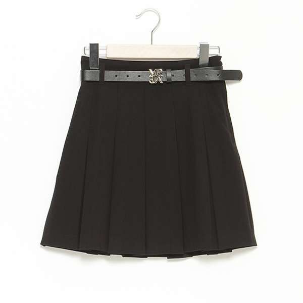 Manish Pleated Skirt with Logo Belt (Includes Spats) | Narumiya Manish Pleated Skirt with Logo Belt (Includes Spats) | Narumiya